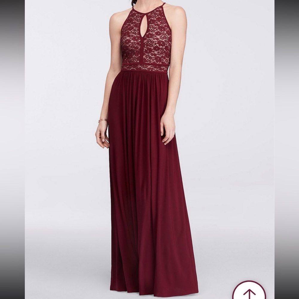 Morgan & Co. Wine Dress size 6